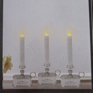 NIB set of flameless candles